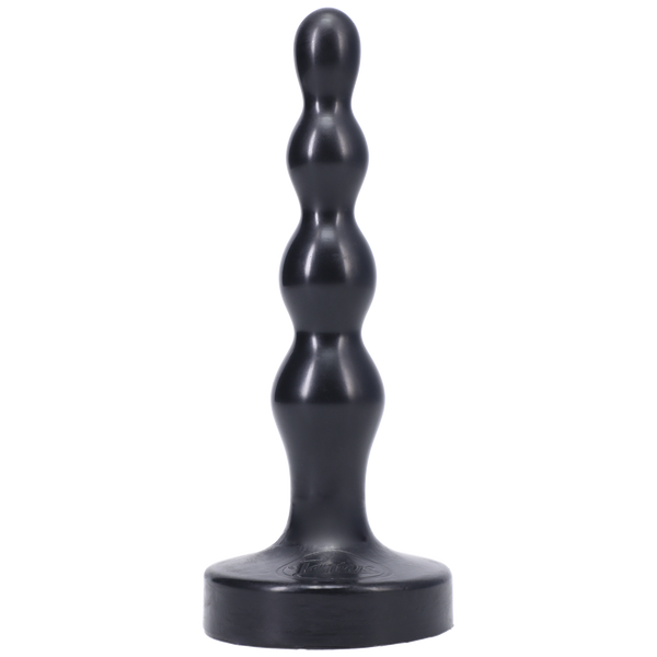 Tantus Silicone Ripple Small Silicone Butt Plug Black