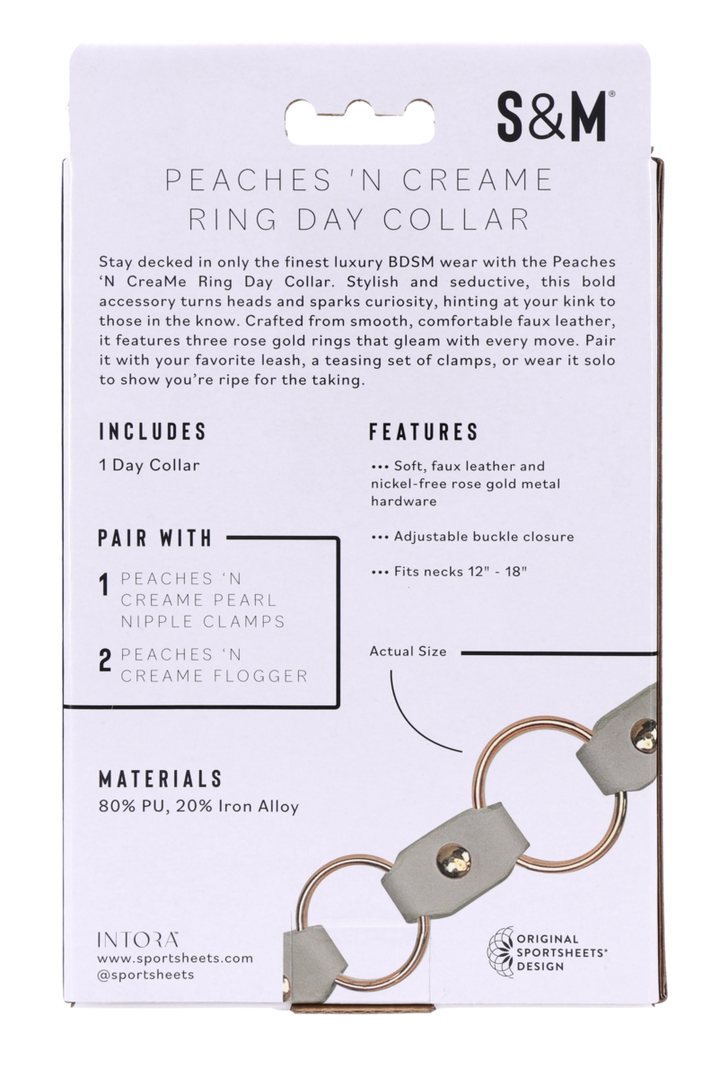 Peaches 'n CreaMe Ring Day Collar