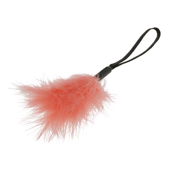 Peach Wrist Feather Tickler
