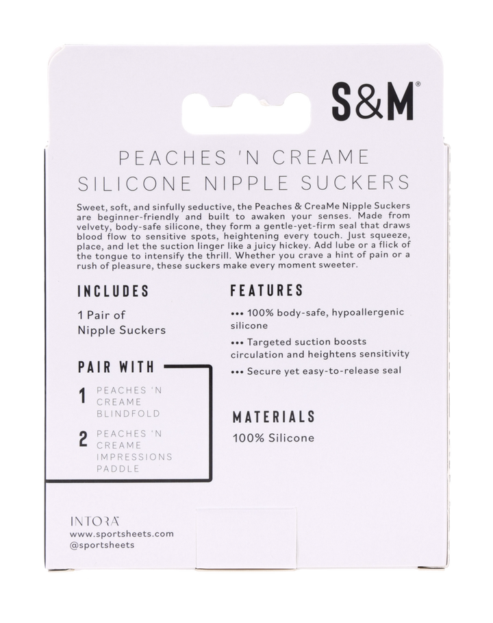 Peaches 'n CreaMe Silicone Nipple Suckers
