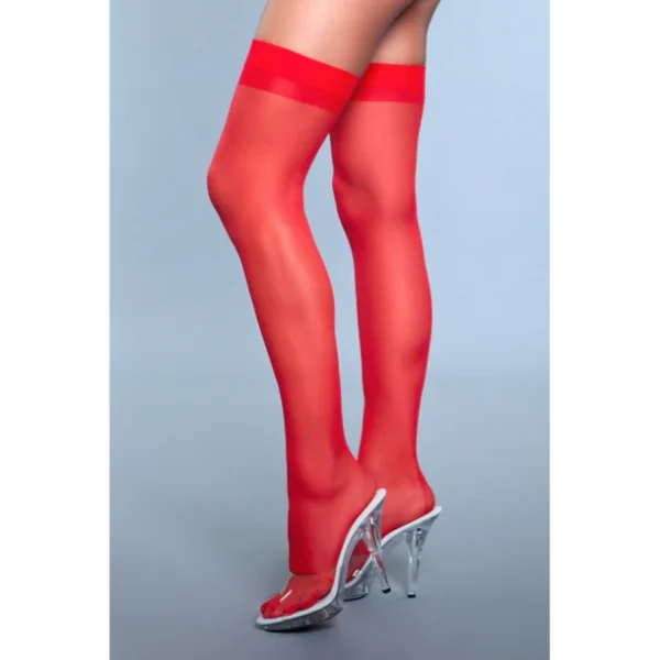 Favorite Day Thigh Highs Red OS - Image 3