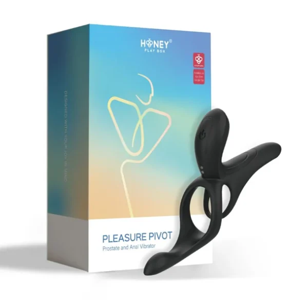 PLEASURE PIVOT APP-CONTROLLED COUPLES VIBRATOR