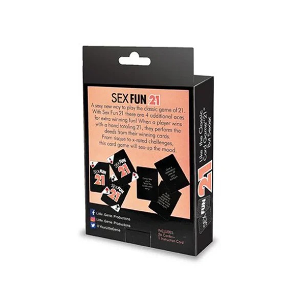 Sex Fun 21 Card Game - Image 2