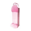 Dirty Penis Gift Bag with pink feathers