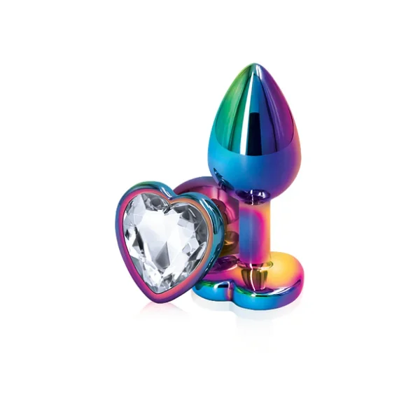 Rear Assets Multicolour Heart Small Clear - Image 2