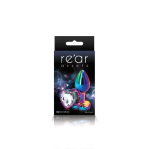 Rear Assets Multicolour Heart Small Clear