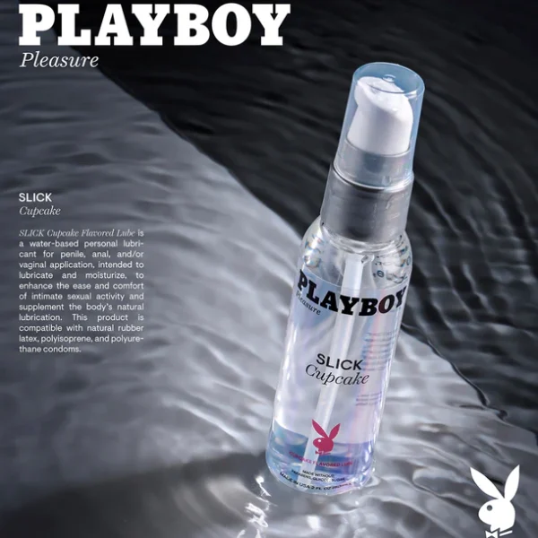 PLAYBOY - SLICK (Cupcake Flavored Lube) 2 Oz