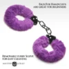 CUFFED IN FUR - PURPLE - Image 4