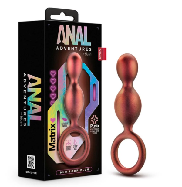 Anal Adventures Duo Loop Plug