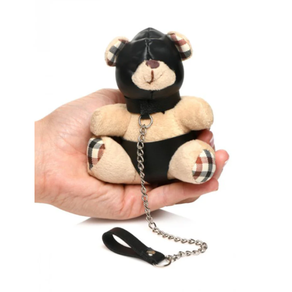 Hooded Bondage Bear Keychain