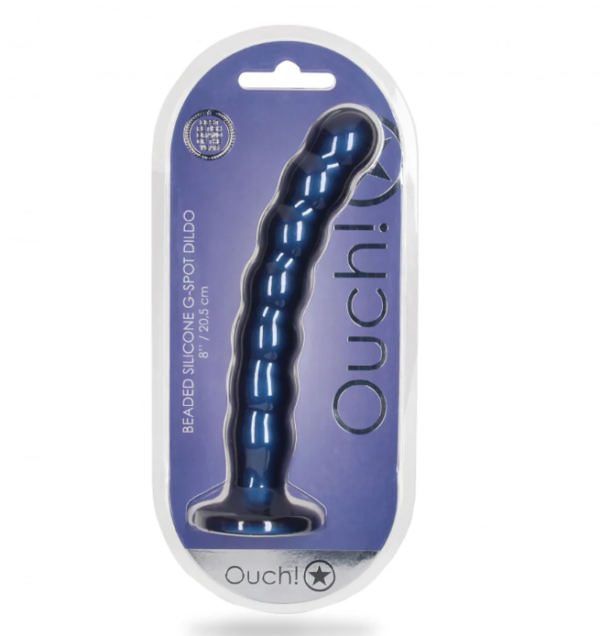 Ouch Beaded G Spot 8"