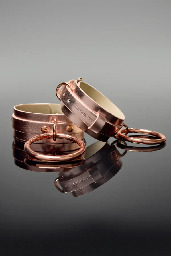 Ankle Cuffs Rose Gold OS - Image 5