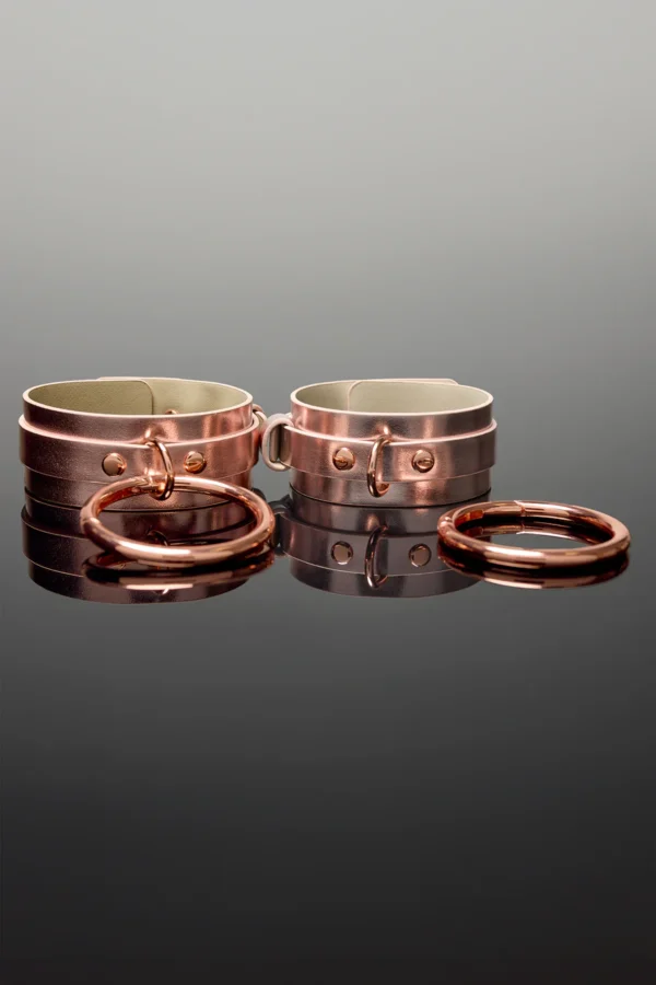 Ankle Cuffs Rose Gold OS - Image 4