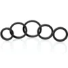 BoneYard Silicone Ring 5PCS Kit-Black - Image 3