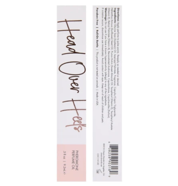 Head Over Heels Perfume Oil with Pheromones - Fruity - Floral 0.3OZ