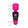 Palmpower Pocket Massager - Pink - Image 4