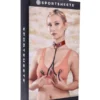 Saffron Collar with Nipple Clamps