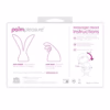 PalmPower PalmPleasure Accessories - 2 Silicone Heads - Pink - Image 2