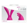 PalmPower PalmPleasure Accessories - 2 Silicone Heads - Pink