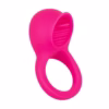 Silicone Rechargeable Teasing Tongue Enhancer - Pink - Image 3