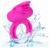 Silicone Rechargeable Dual Clit Flicker - Pink - Image 8