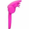 Silicone Rechargeable Dual Clit Flicker - Pink - Image 6