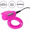 Silicone Rechargeable Dual Clit Flicker - Pink - Image 3