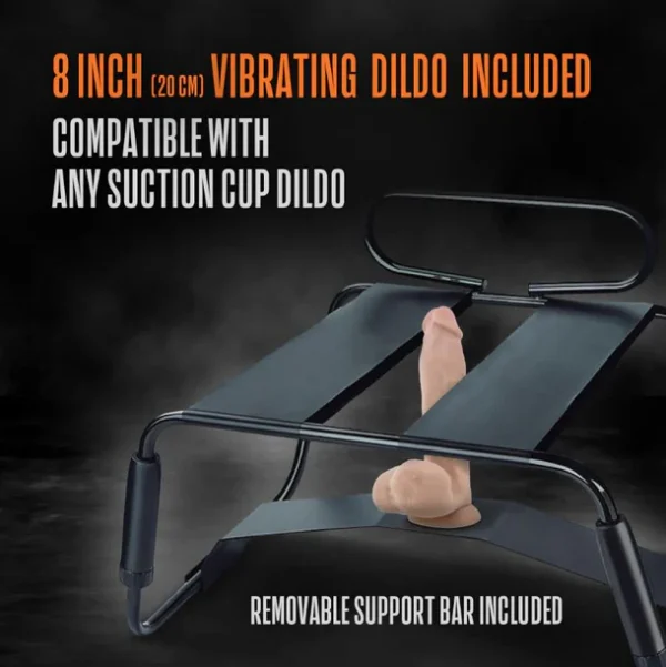 Temptasia - Surrender Sex Chair - Black - Image 3