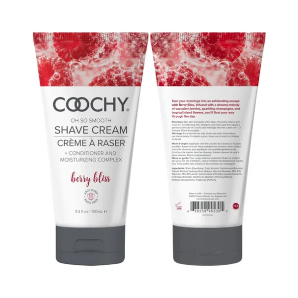 Coochy Shave Cream - Berry Bliss 3.4oz - Image 2