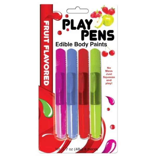 Play Pens Fruit Flavoured Edible Body Paints