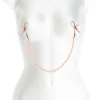 Bound Nipple Clamps - Rose Gold beads. - Image 2