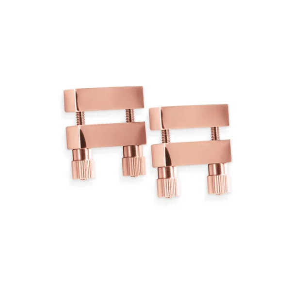 Bound Nipple Clamps Rose Gold - Image 3