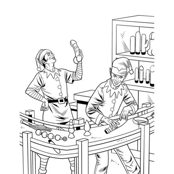 The Dirtiest Christmas Coloring Book - Image 3