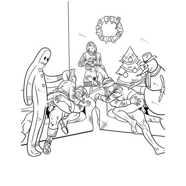 The Dirtiest Christmas Coloring Book - Image 2