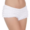 White Booty Shorts OS