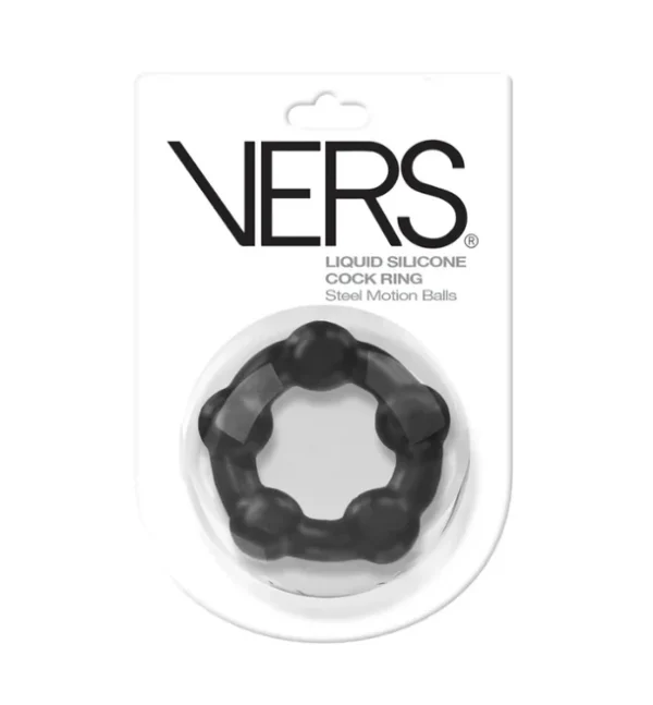 VERS Steel Motion Balls Liquid Silicone Ring