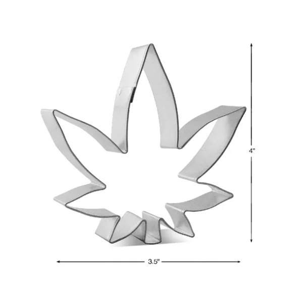 Cannabis Leaf Cookie Cutter - Image 2