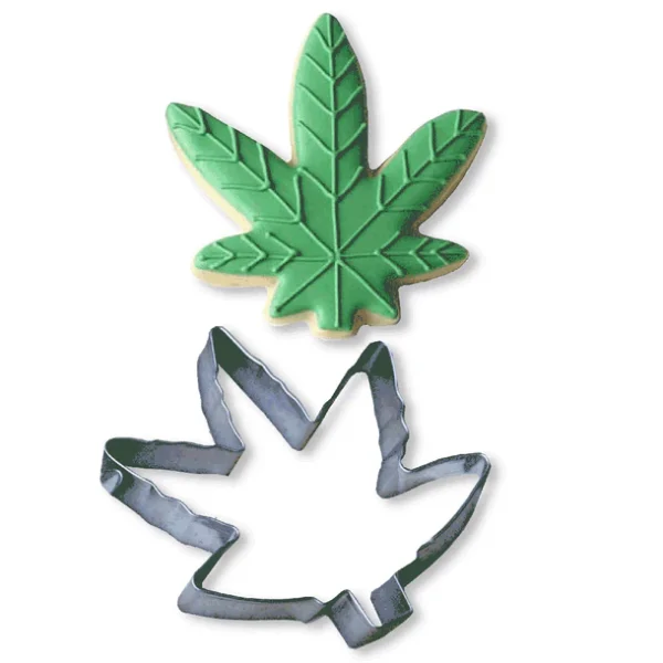 Cannabis Leaf Cookie Cutter - Image 3