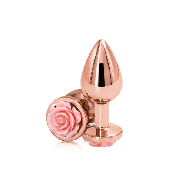 Rear Assets Rose Gold Pink Flower Medium - Image 2