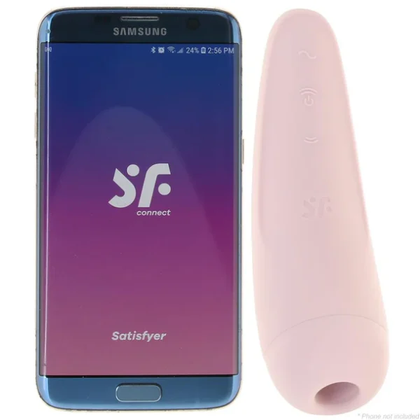 Satisfyer Curvy 2+ Pink - Connect App - Image 4