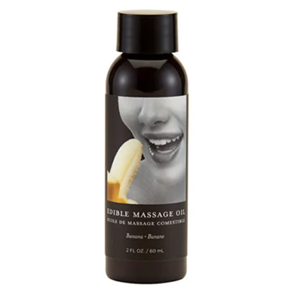 Edible Massage Oil Banana 2floz