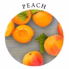 Edible Massage Candle Peach 4 oz - Image 2