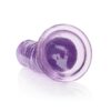 RealRock 11" Straight No Balls Dildo - Purple - Image 3